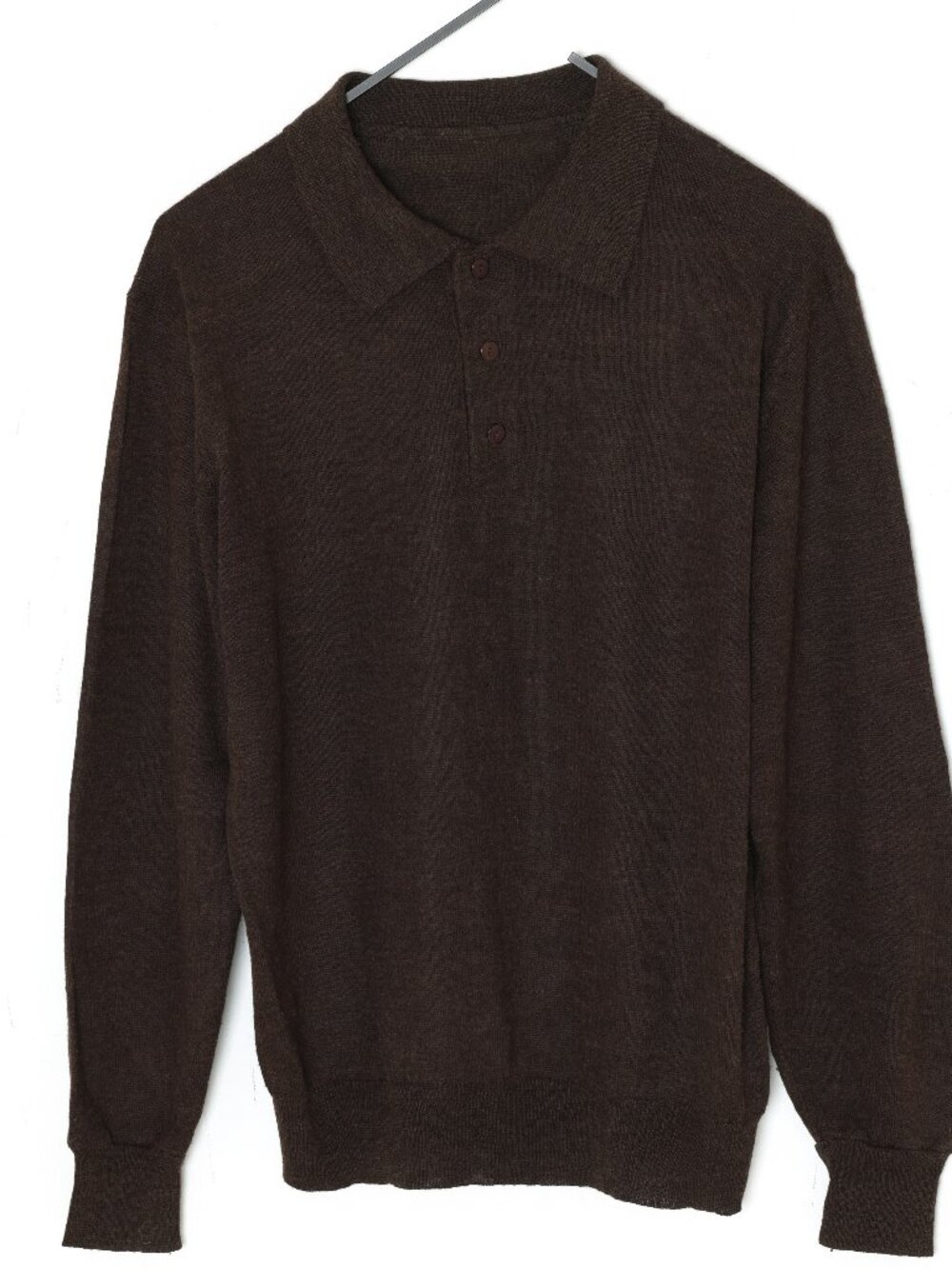 1958–1966, Fine-Gauge Wool Single Knit Polo Sweater